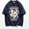 Pure cotton trendy brand high-end short-sleeved T-shirt women's summer new loose Korean version oversize couple 