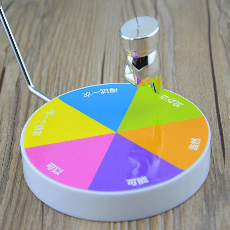 Novidade tomada de decisão magnética balançando pêndulo bola jogo de mesa para crianças adultos escritório em casa presentes decorativos