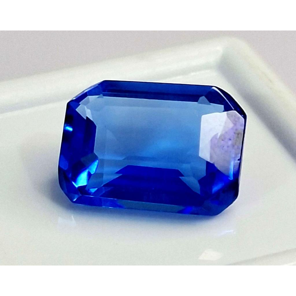 Royal Blue Sapphire Natural 4-6 Ct Emerald Cut Beautiful Certified Gemstone