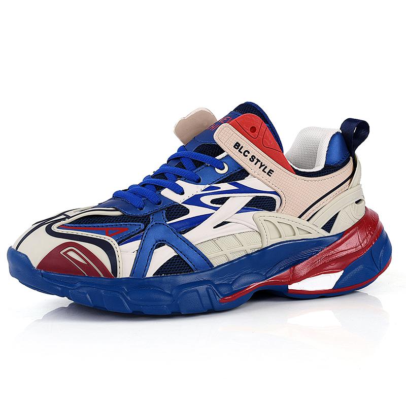 

Унисекс модная обувь для пар ретро кроссовки для папы 44 сапфир синий