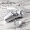 1Pc Optional Size Pastry Pudding Mold Decorating Tool Nonstick Baking Cups Metal Aluminum Pudding Mold Decorating Tool Cake Mold