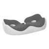 Seating Cushion Soft Comfortable Breathable Buckle Curved Chair Cushion for Office Working Dark