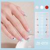 Valentine's Day Full Wrap Nail Stickers Nails Polish Strips Adhesive DIY Nails Art Decals Manicure Accessories