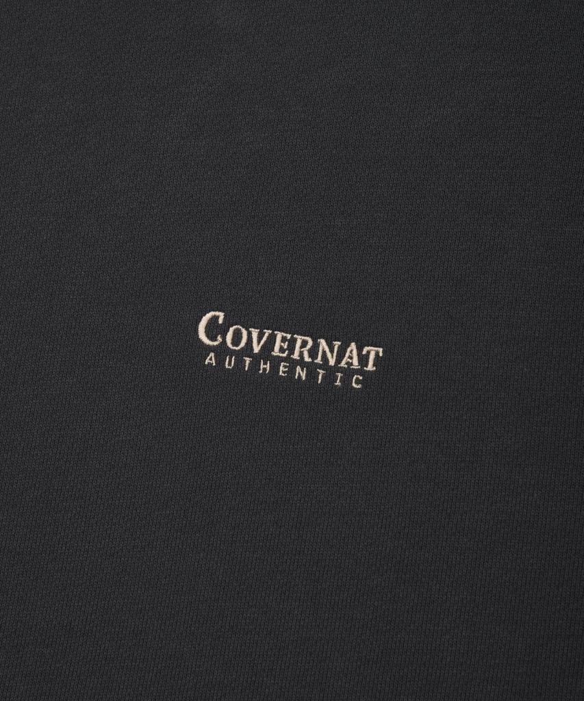 COVERNAT Small Authentic Logo Sweatshirt Charcoal