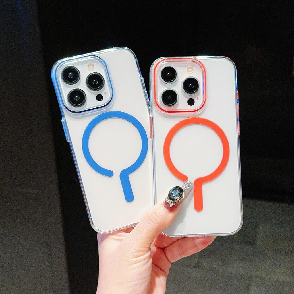 For iPhone 14 Pro Case Compatible with MagSafe TPU+PC Drop Protection Cell Phone Cover