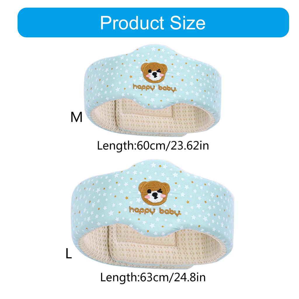 Infants Head Guard Hat Soft & Breathable Toddlers Head Cushion Pad Prevents Head Injuries During Learning To Walk