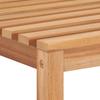Garden Chairs 6 pcs with Cushions Solid Teak Wood