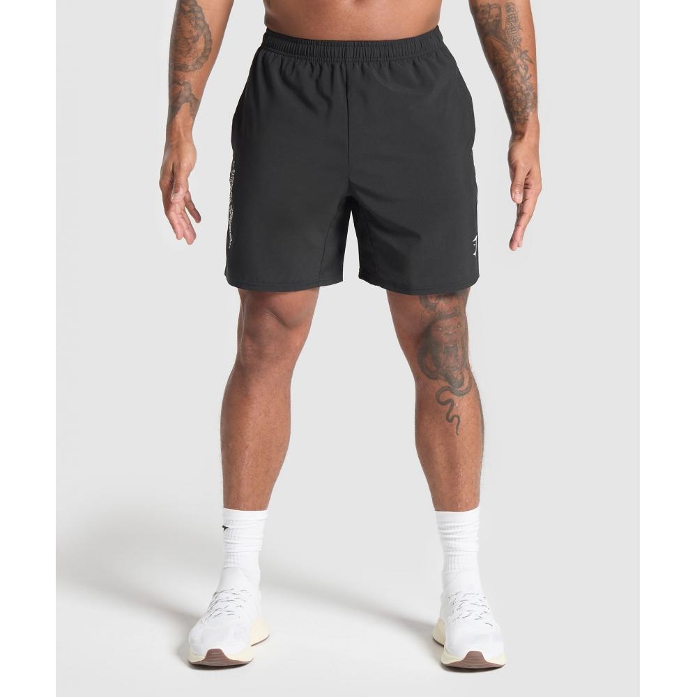 

Gymshark Фитнес-одежда 7 Шорты Черные A1c2r Bb2j XS