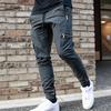 Muscle sports casual big pocket trousers men's fitness running training pants manufacturer
