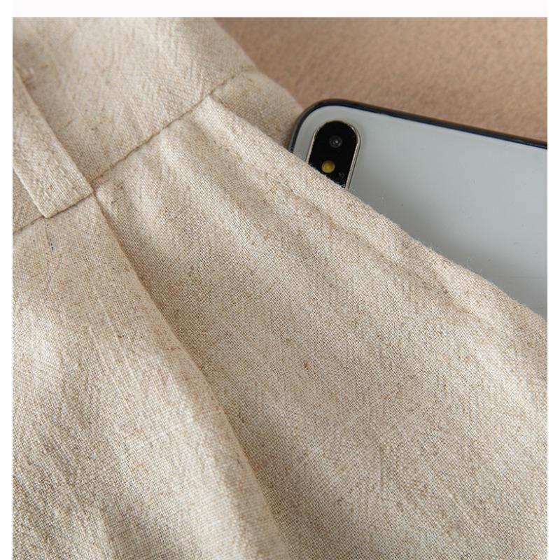 DIMANAF 2025 Sommer Übergröße Lange Hosen Damen Elastische Lässige Haremshose Hohe Taille Locker Basic Hose Weitbeinige Hose 5XL