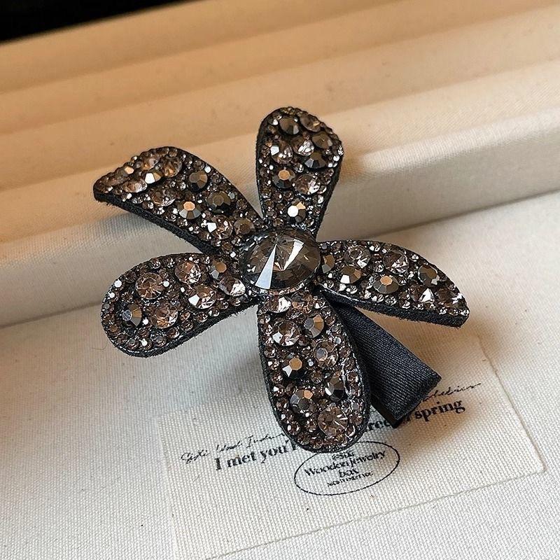 Vintage Flower Hair Clip For Women Girls Sweet Hair Ornament Side Hairpin Hair Accessories