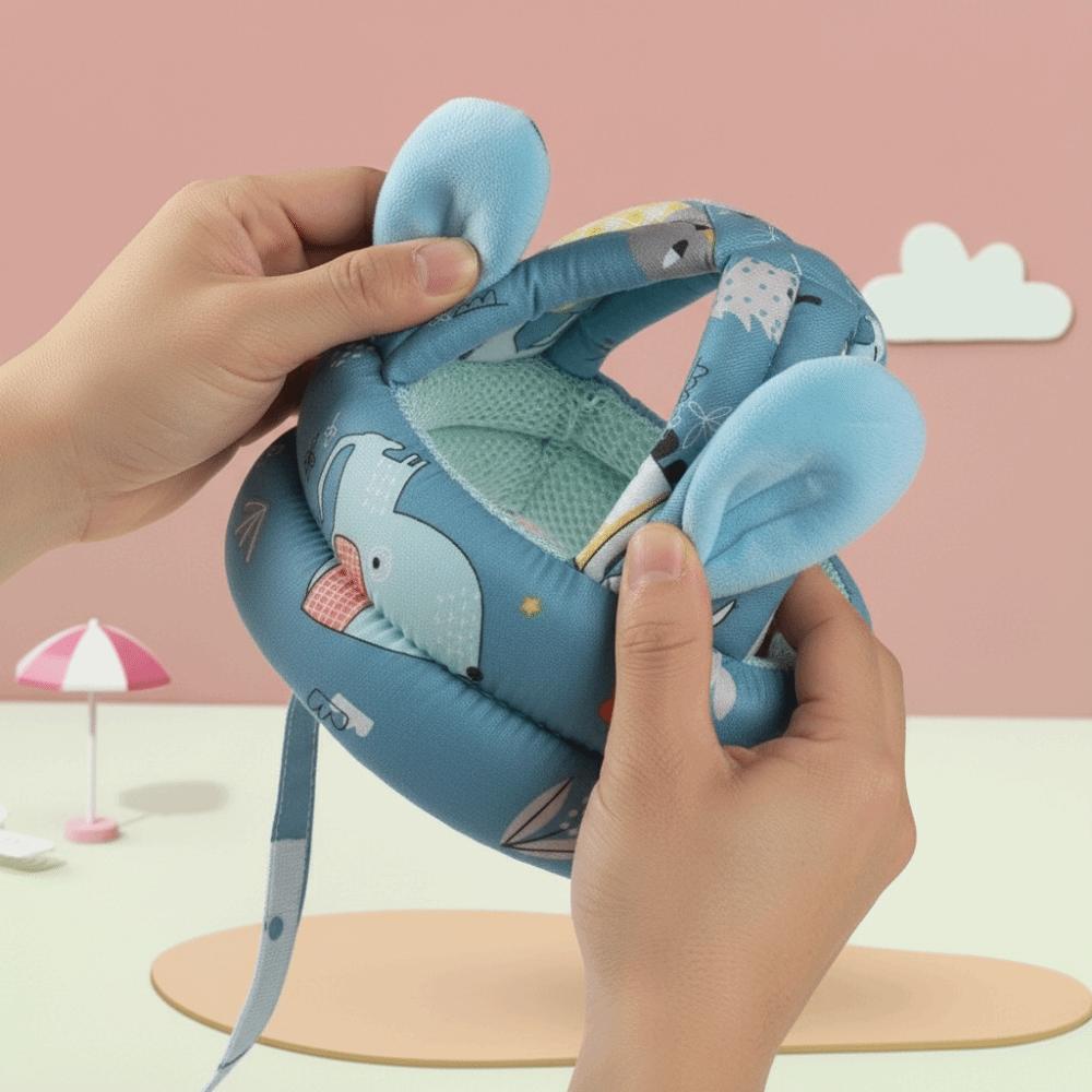 Adjustable Anti-shock Helmet Breathable Baby Safety Crash Cap  Young Children Learning