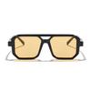 Retro Square Mode Sonnenbrille Damen Herren Vintage Stil Lässig Trendig Klein Weiblich Männlich