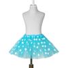 Polka Dot Print Tulle Dance Pettiskirt Layered Princess Skirt Ballet Dancewear Tutu Skirts  Adult