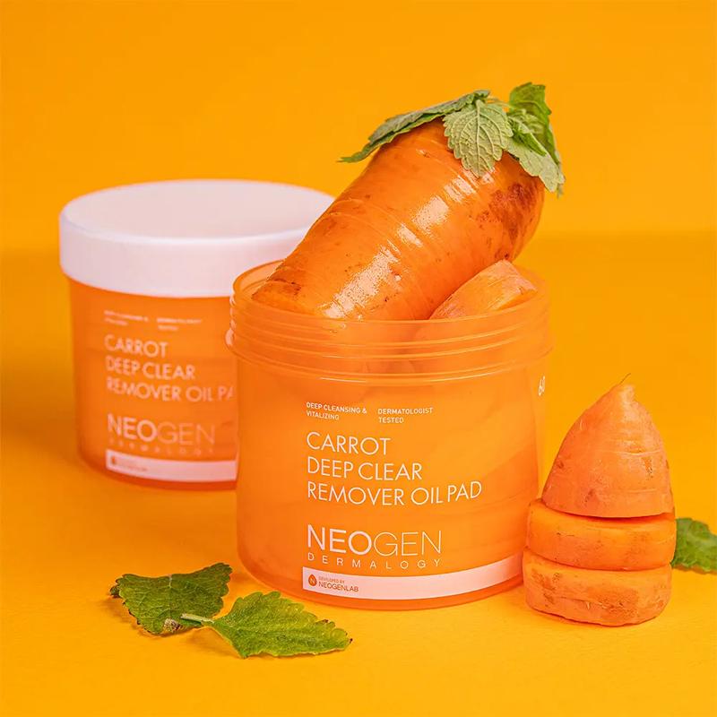 NEOGEN Carrot Deep Clear Remover Oil Pad 150ml 60EA