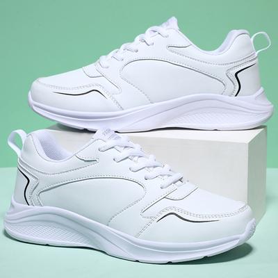Spring and Autumn Women's Breathable EVA Ultra -light Stuffed Outdoor Outdoor Waterproof Running Shoes