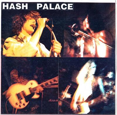 7-Zoll Schallplatte HASH PALACE - White Trash / Biting Nails RR105 Rockadelic Reco US Rock Gebraucht