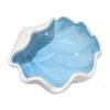 Ceramic Jewelry Storage Holder Multi-Purpose Decorative Ring Trinket Tray Cute Ocean Trinket Plate Watch Keys Candle Holders