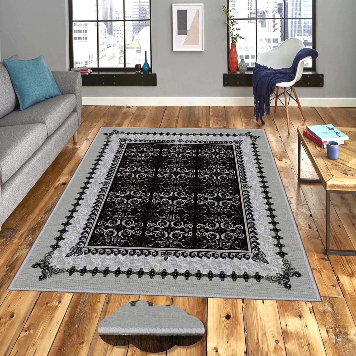 

Декоративные напольные коврики специального дизайна современные с узором Нескользящая моющаяся основа 40 x 60 cm