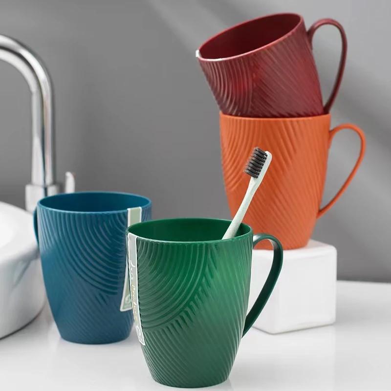 Seesoo Simple Screw-Thread Mouthwash Cups (10-Pack)