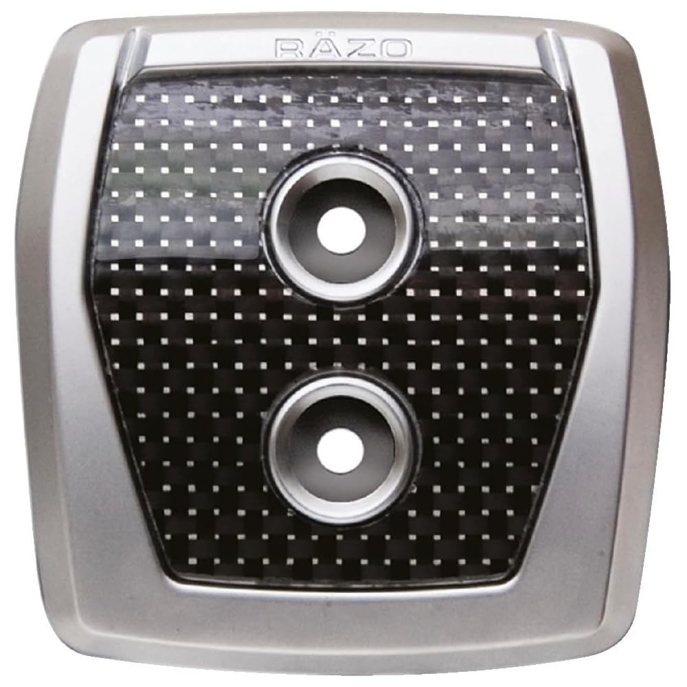 Carmate Razo GT Foot Parking Brake Pedal Black Silver Compatible with Noah Voxy RP108