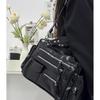 Punk Style Large Capacity Tote Bag With Zipper Closure For Daily Use