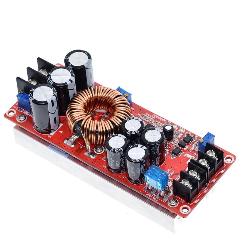 

1200W 20A DC Converter Boost Step-up Power Supply Module IN 8-60V OUT 12-83V