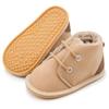 Autumn/Winter Baby Walker Shoes - Warm Velvet, Non-slip Rubber Sole, Cozy Cotton