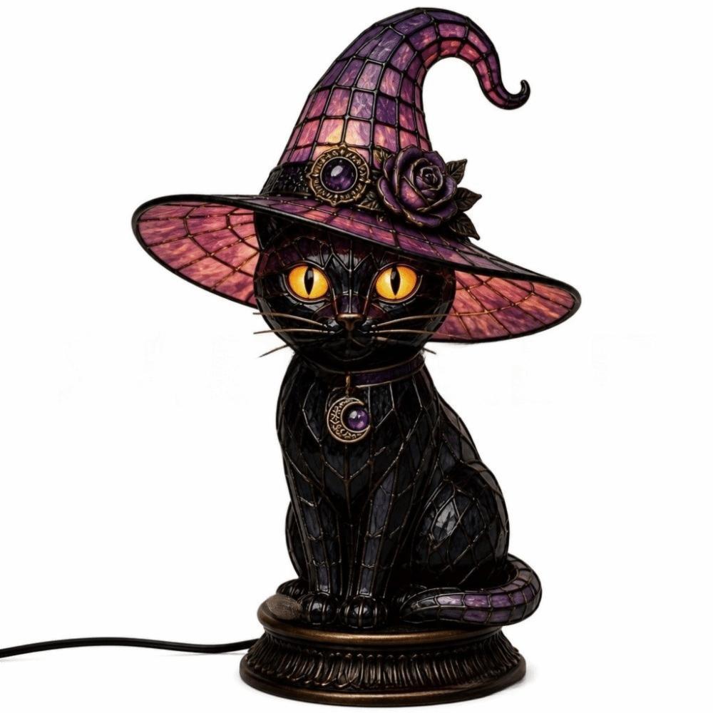 Home Decoration Halloween Lamp Cat Bird Desktop Lights Home Ornaments Night Light  Bedside