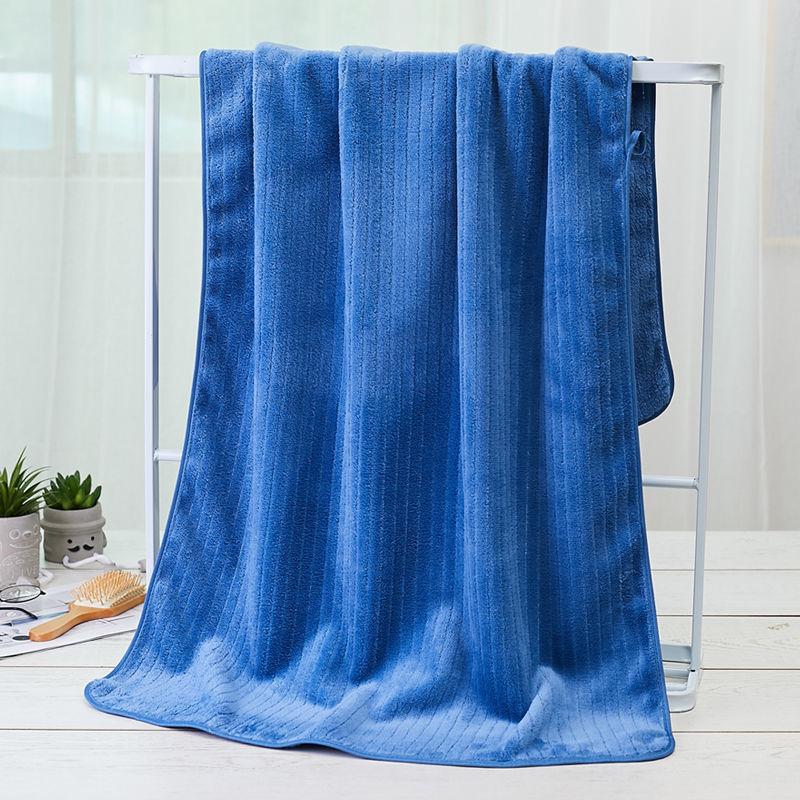 Extra Large Bath Towel, Thickened Cloud-feel Cotton Coral Fleece, Absorbent, Lint-free, Soft Bath Wrap