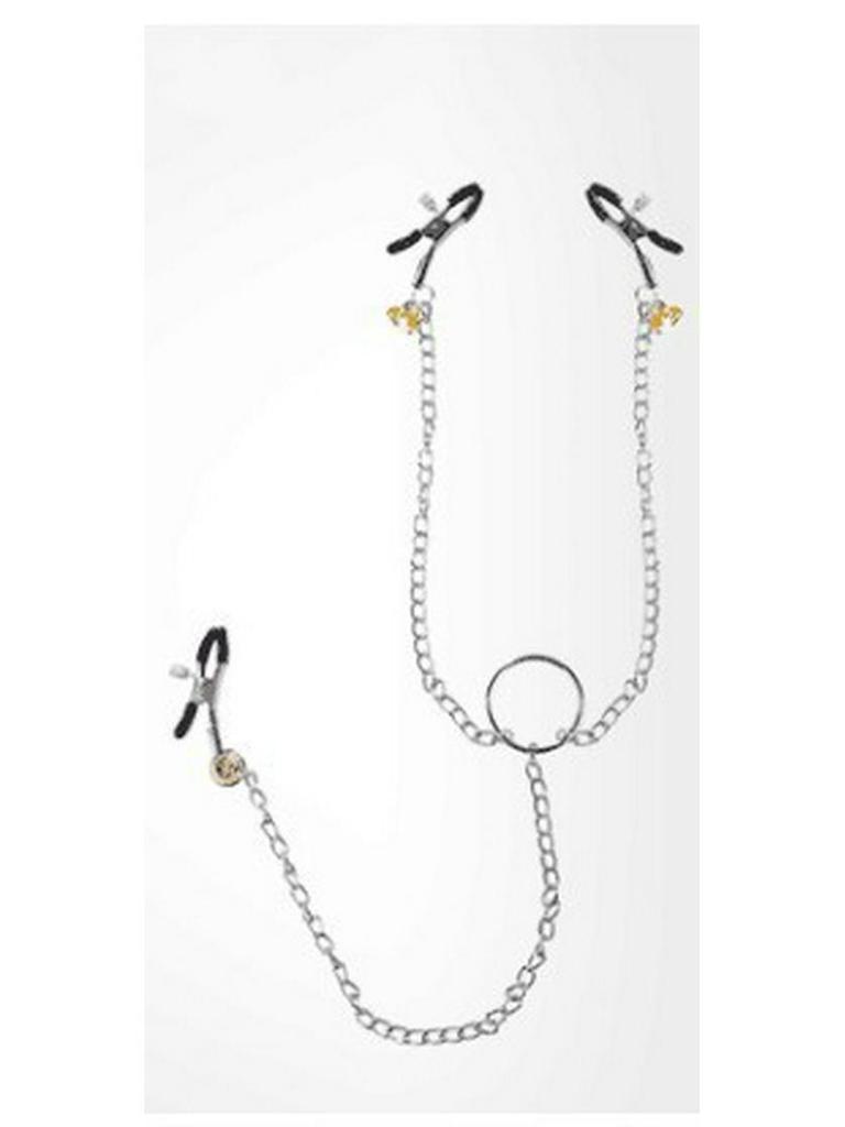 Miji Bell Nipple Clamps - Adult Toys for Couples (192 Pcs/box)