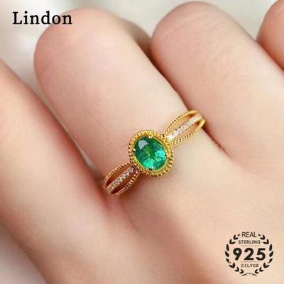 Lindon Classic Copper Alloy Zircon Ring Ladies Jewelry Wedding Promise Party Gift