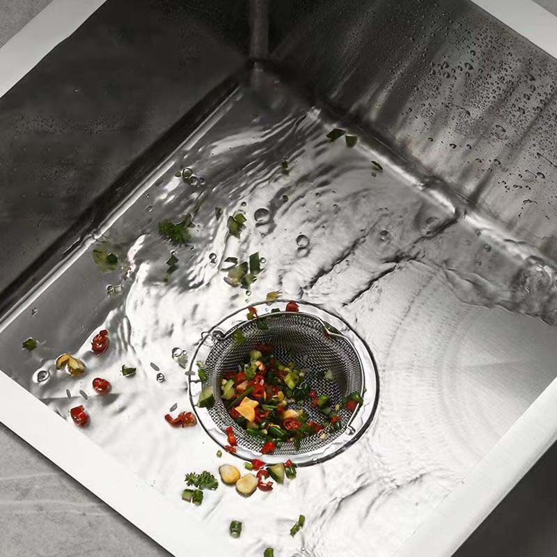 1PC Stainless Steel Sink Filter Kitchen Waste Sink Sink Filter Sewer Garbage Anti-blocking Filter Kitchen Accessories