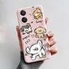 For Oppo A40 Case CPH2669 Cute Cartoon Cat Fox Painted Cover Soft Silicone Phone Case For Oppo A40M A 40 OppoA40 Fundas Bumper