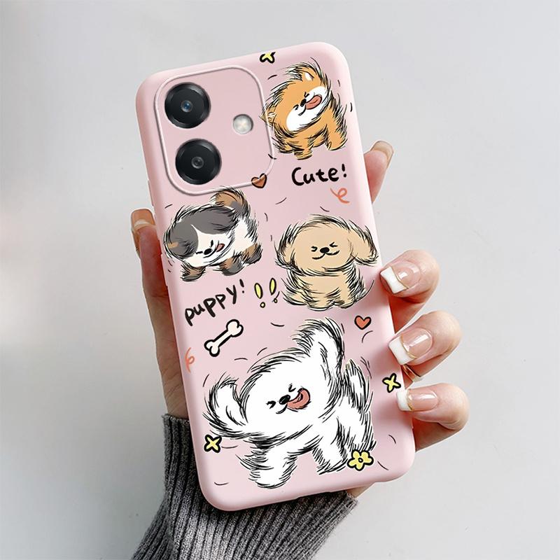 For Oppo A40 Case CPH2669 Cute Cartoon Cat Fox Painted Cover Soft Silicone Phone Case For Oppo A40M A 40 OppoA40 Fundas Bumper