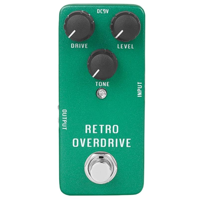 Pedal Processor of Overdrive Tone Effect for Guitar Bass, Exclude Power Adapter