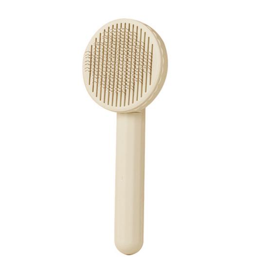 Spazzola per toelettatura gatti Spazzola autopulente per capelli Anti-annodamento Strumento portatile Pettine per massaggio corpo animale domestico