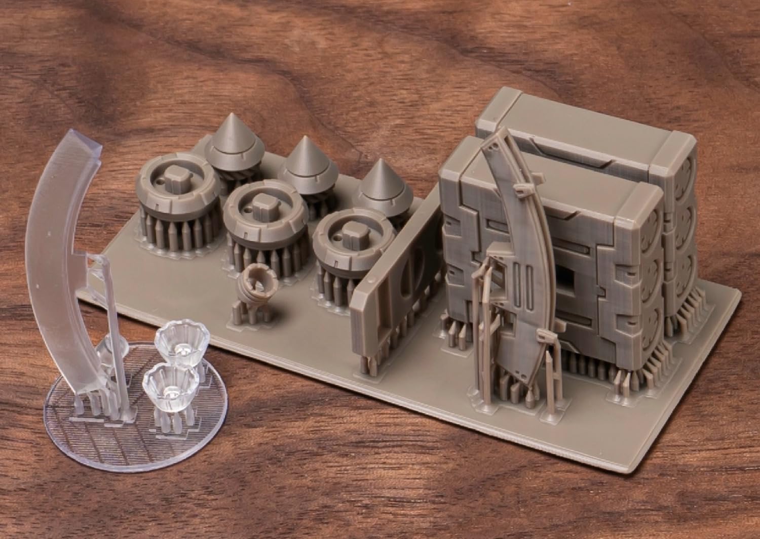 

TAS Detail-Up Parts for HG, RG, EG, MG, MGSD, and PG Robots, 3D Printed PLA (for MG 1/100 Char s Zaku Ver. 2.0)