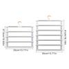 Q1JB Space Saving Folding Pants Hanger Multipurpose Foldable Garment Hanger Multi Layer Clip for Wardrobes Optimization