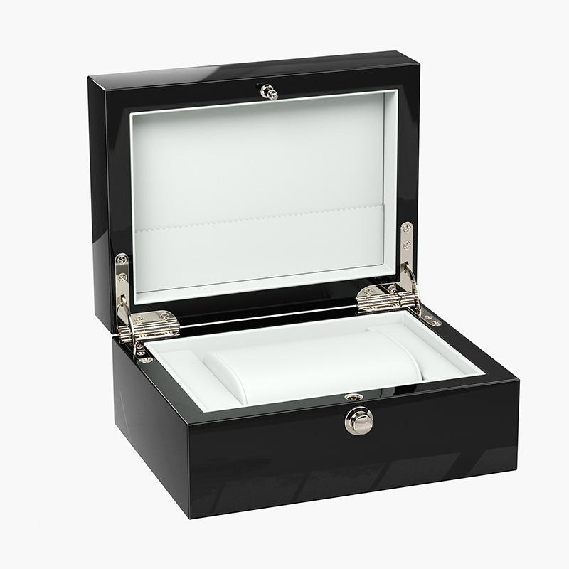 

Luxury Watches Box Flip Cover Wrist Watch Storage Boxes Men Watch Bright Surface Display Box Waterproof Watches Organizer Box