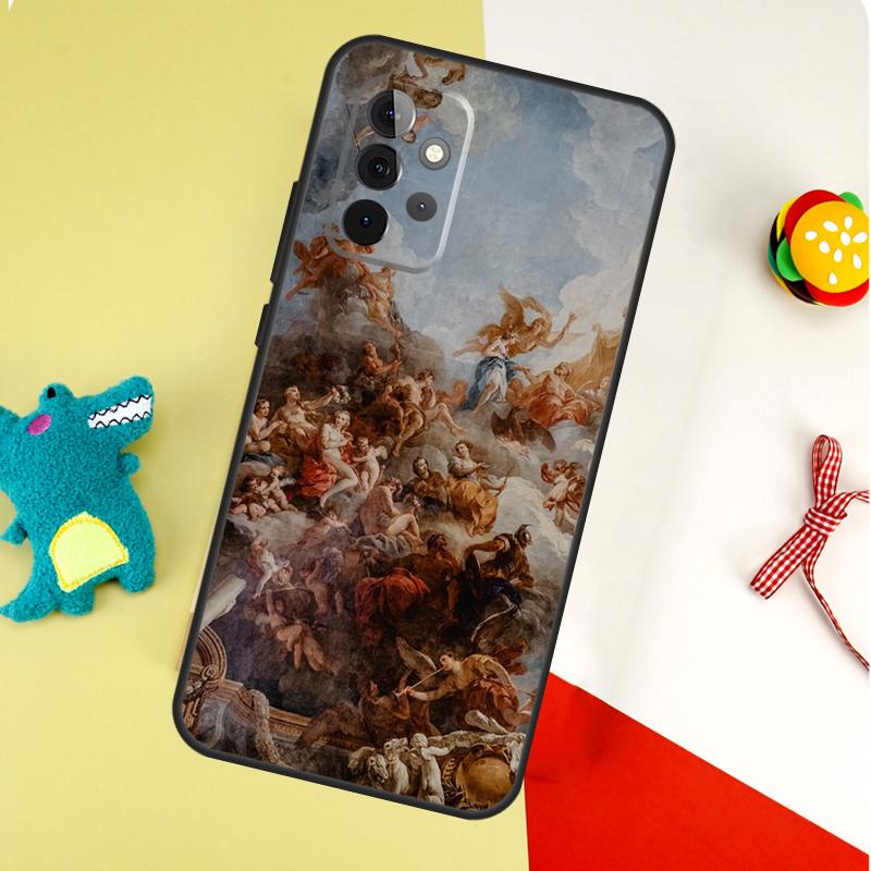 Renaissance Art Paint For Samsung Galaxy A55 A35 A15 A54 A34 A14 A53 A33 A13 A05 A06 A16 A22 A32 A52 Phone Case