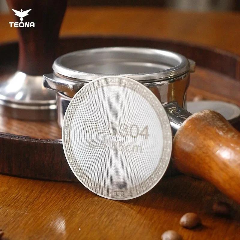 Reusable Coffee Filter Screen 51mm 53mm 58mm Durable Mesh Contact Shower Puck Screen Espresso Machine Tool for Baristas
