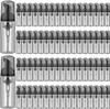 70 Pcs 2 Oz Plastic Foam Soap Dispensers Refillable Lash Shampoo Bottles with Pump Mini Eyelash Cleaning Foam Bottle Dispenser for Refillable Travel