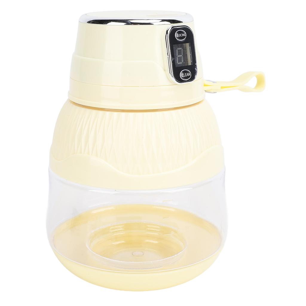 Portable Juicer Cup Cordless Multifunctional Electric Blender for Home School Office 600ml