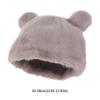Warme Kunstfellmütze Flauschige Damen-Beanie-Mützen Hübsche Bärenohrenmütze Weiblich