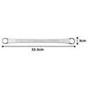 TONE Long Combination Wrench 19 x 21 mm across (15°) M15-1921, (width flats)
