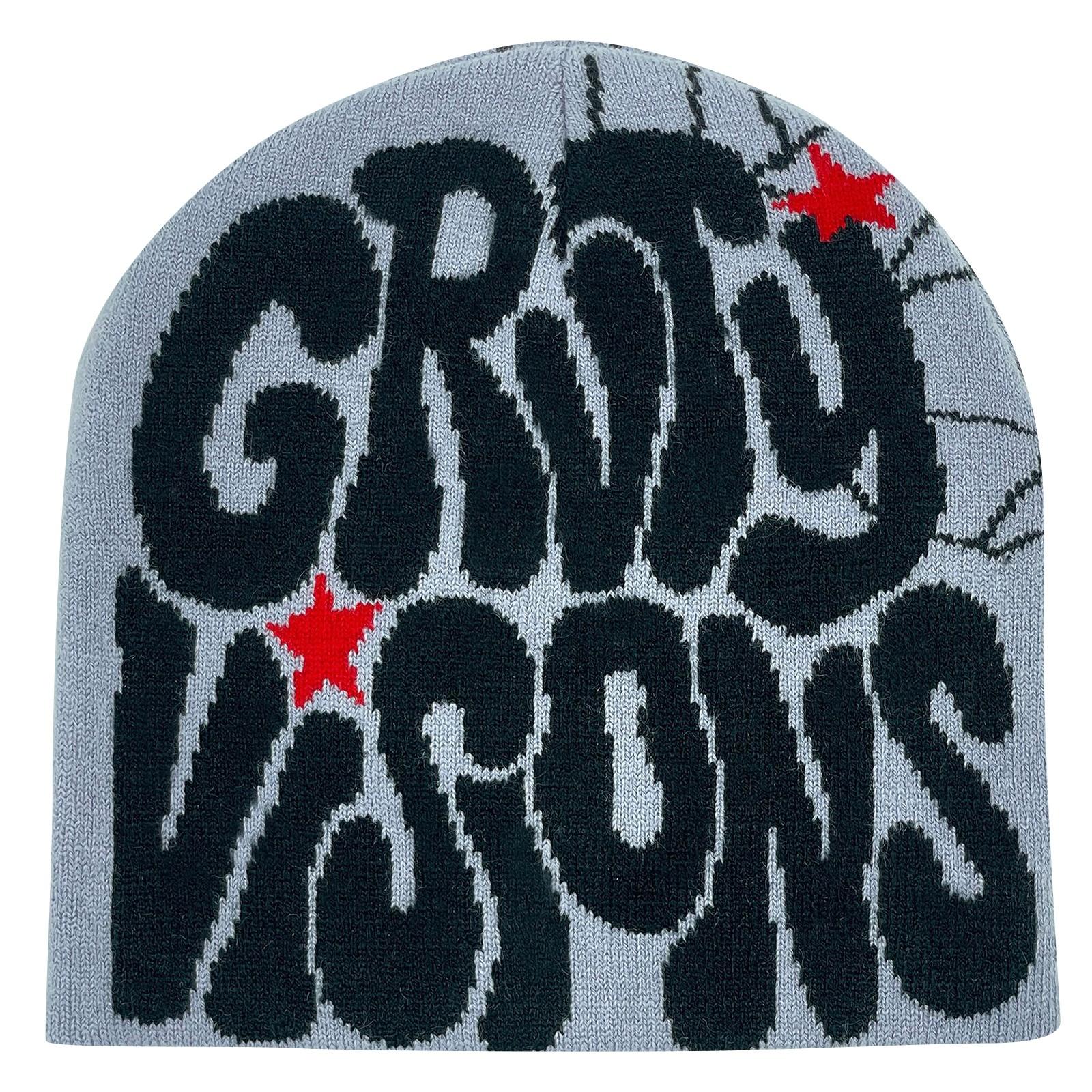 

Вязаные Шапки Для Мужчин И Женщин, Головные Уборы, Популярные Головные Уборы, Шапки В Стиле Хип-хоп, Шляпы С Буквами, Модно и Модно One Size