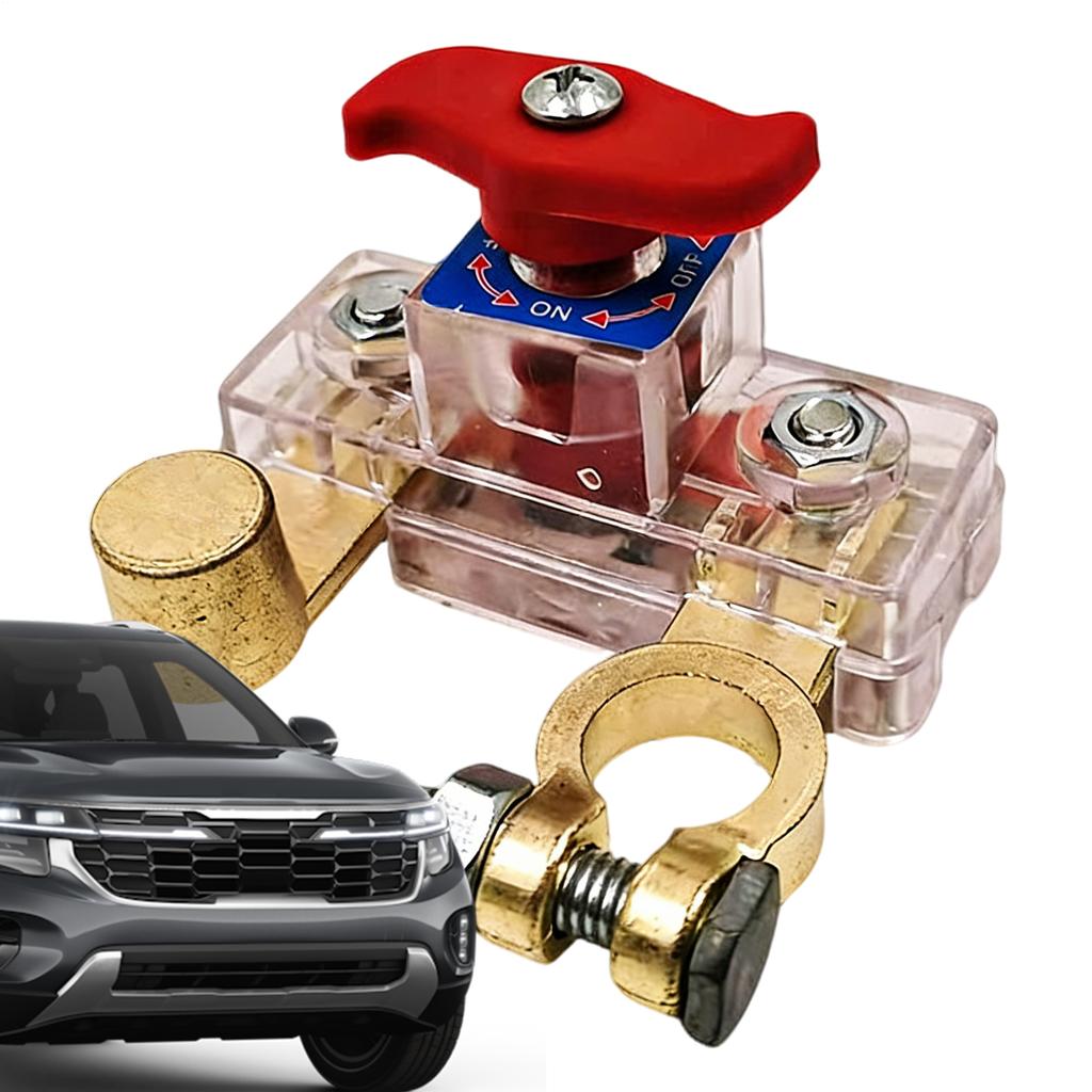 x250A Car Battery Power-off Switches Battery Disconnect Button Battery Disconnect Control Manual Power-off Switches Device