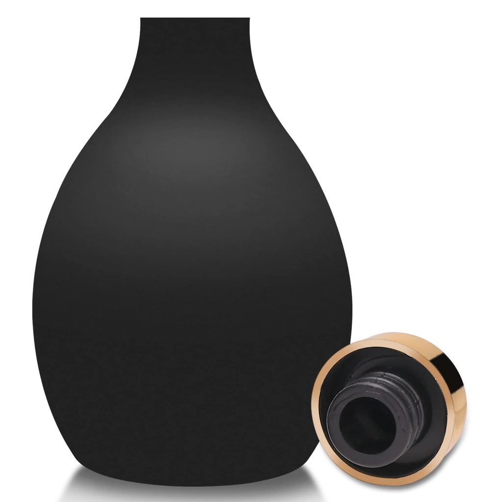 Black Dry Powder Atomizer Bottles Barber Powder Hair Fibers Spray Applicator Travel Makeup Cosmetics Sub-Bottle Container