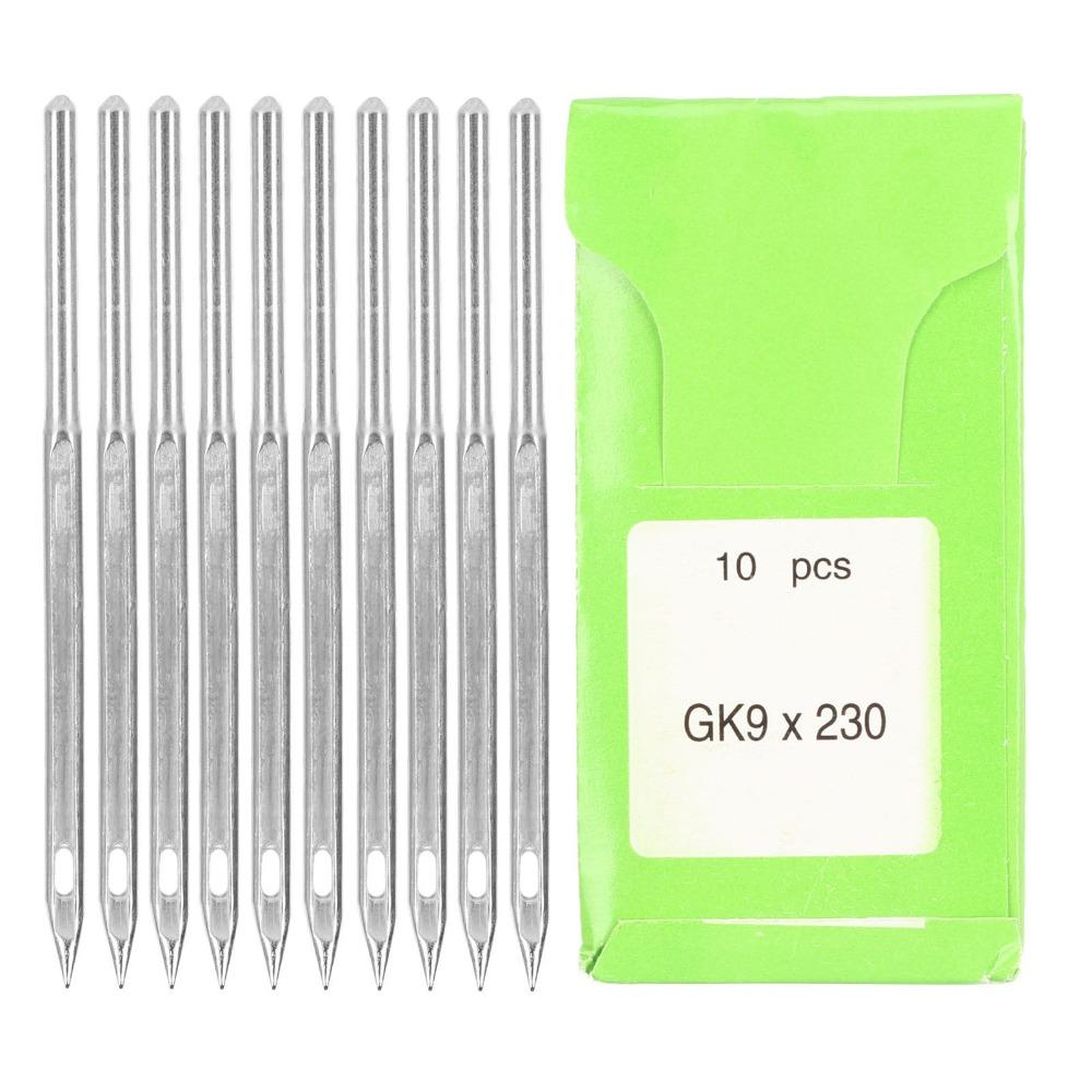10pcs Durable Sewing Machine Needles Silver Quick Sewing Embroidery Machine Needles Steel Industrial Sewing Machine Needles